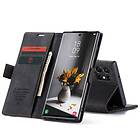 CaseMe Smart Magnet FlipCase Galaxy S23 Ultra Svart